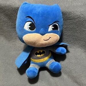DC Comics Batman Super Hero Plush Toy With Soft‎ Cape 9" Kohl's Cares Big Head